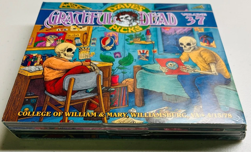 GRATEFUL DEAD Dave's Picks Vol 37 4/15/78 Williamsburg, VA  - SEALED - BRAND NEW Foto 3 de 4