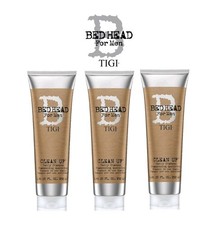Tigi Bed Head For Men Clean Up Daily Shampoo 250ml (x3 Pack)
