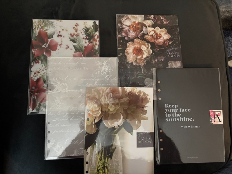 Jane's Agenda & Cloth & Paper Planner Accessories Lot for A5 size