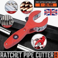 Ratchet Tube Pipe Cutter for Cutting 8mm-29mm Easily Maneuverable Tube Cutter UK
