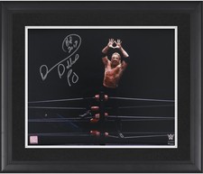 Diamond Dallas Page WWE Framed Signed 16x20 Diamond Cutter Photo w/HOF 2017 Insc