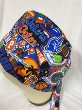 Men/Women Surgical Scrub Cap Lined Florida Sports Very Cool 100 Cotton