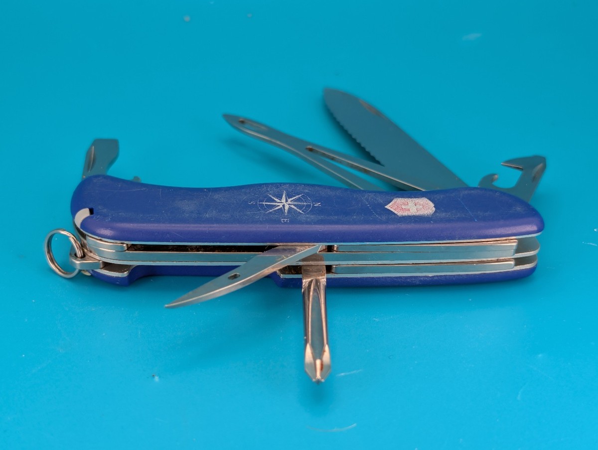 Victorinox Skipper Blue Swiss Army Knife Multi Tool! | eBay