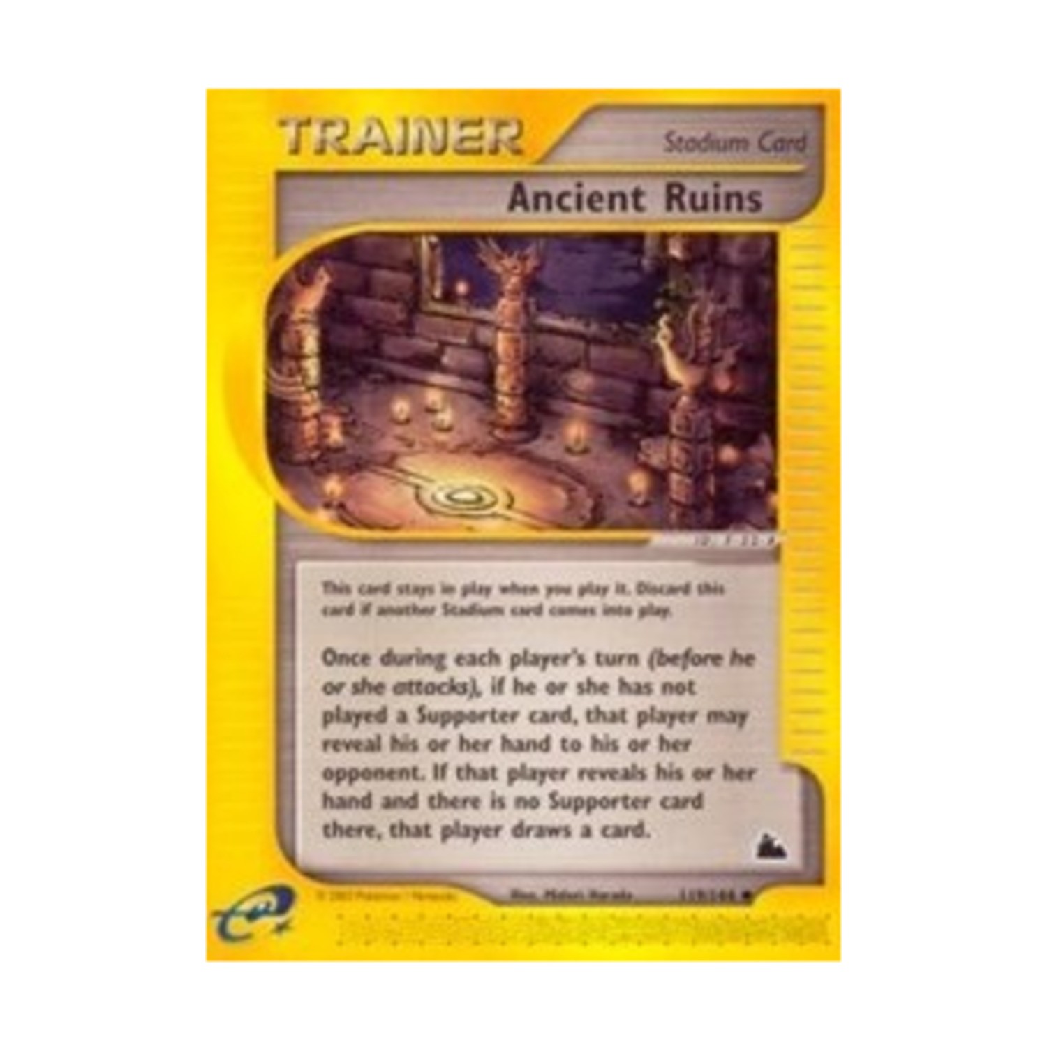 Pokemon Pokemon Skyridge Ancient Ruins (U) #119 NM