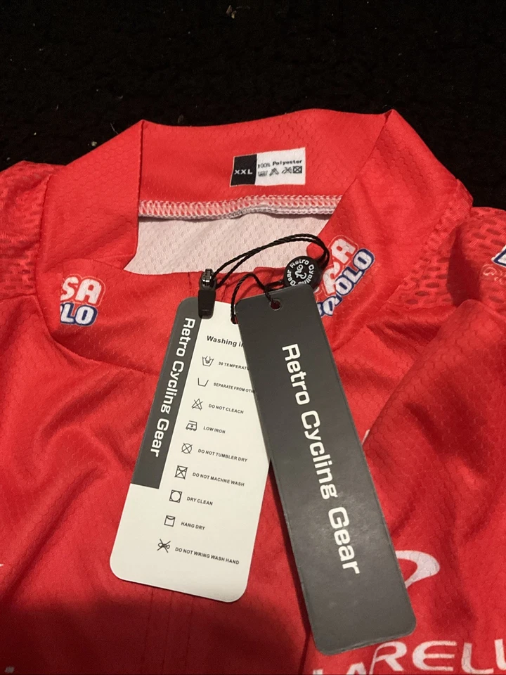 Fasso Bartolo Retro Kit, XXL, PINARELLO, Free SH, Returnable, Cycling Team Kit - Image 3 of 4