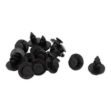 16 Pcs Under Engine Splash Guard Plastic Rivet Fastener Clips 8mm
