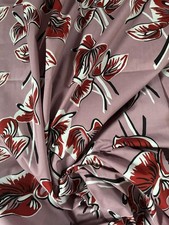 Authentic Top Italian designer luxury cotton dress fabric, made in Italy