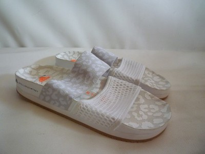 Stella McCartney x Adidas Stella-Lette Slide Pantoletten Sandalen weiß FV6527 UK 6