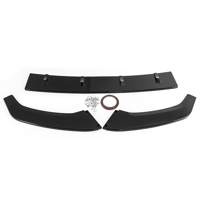 Gloss Black Front Bumper Splitter Lip For VW Golf MK7 MK7.5 R GTI 2013-2020 US