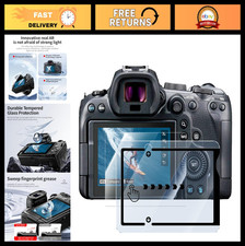 9H Tempered Glass Screen Protector for Canon EOS R50 - Anti-Glare, Scratch-Resis