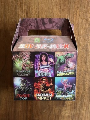 SOV Six-Pack Tempe Digital Limited 6-disc Blu-ray Box Set SIGNED J.R. Bookwalter