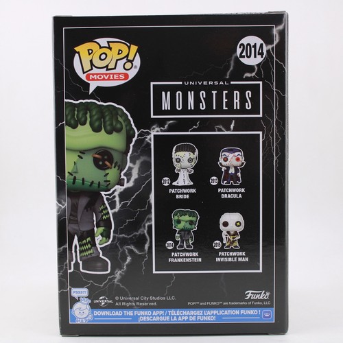Funko POP Universal Monsters Patchwork Frankenstein Vinyl Figure #2014 - Picture 3 of 6