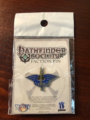Pathfinder PFS Faction Pin Liberty s Edge