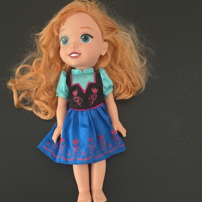 Disney Animator's Collection Frozen Anna 14 Zoll Puppe rote Haare blaue Augen