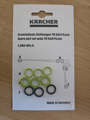 Ersatzteilsatz Dichtungen TR  Easy Lock 
