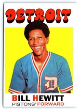 1971-72 Topps Bill Hewitt #23