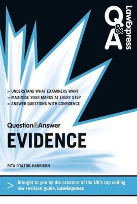 Law Express Question and Answer: Evidence Law by Rita D'Alton-Harrison Paperback