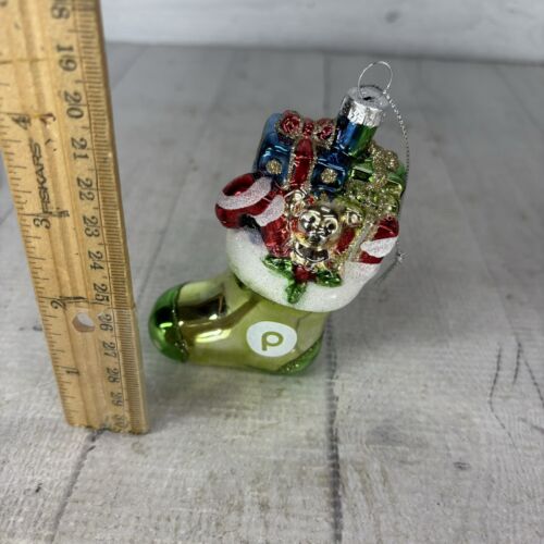 Publix Ornamento Vacaciones 2023 Edición Limitada Navidad Verde Medias En Caja - Imagen 8 de 15