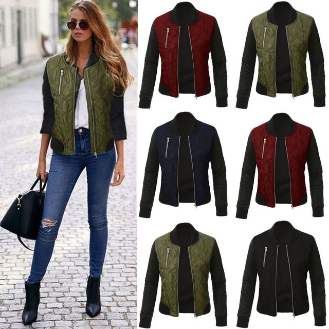 Lucky Brand Women S Quilted Barn Jacket Size Medium Army Green