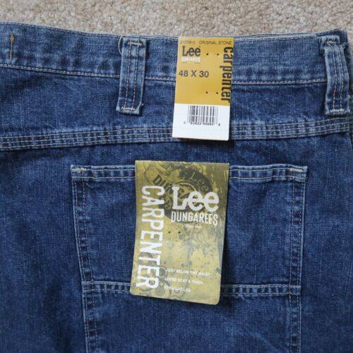 Lee Carpenter Loose Straight Jeans Men's 48x30 Workwear Baggy Pants New - Picture 2 of 12