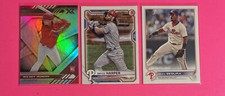 🚨🤩Mickey Moniak XR Holo Rookie Card #1 Pick Bryce Harper Segura Phillies 🔥🚨