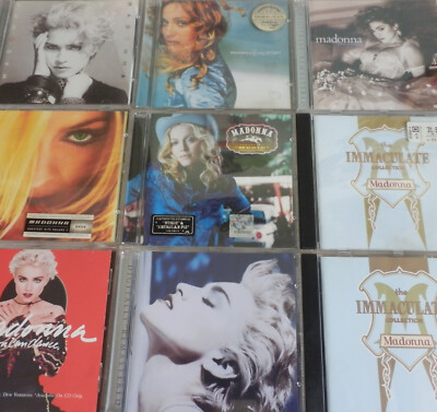 MADONNA Verschiedene CD's Auswahl Sammlung Konvolut Lot Music Ray GHV2 Virgin***