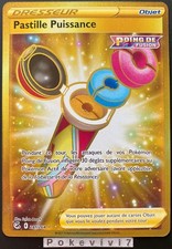 Carte Pokemon PASTILLE PUISSANCE 281/264 GOLD Epée et Bouclier 8 EB08 FR NEUF