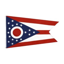 3x5 Ohio Flag State of Ohio Flag Banner FAST USA SHIPPING