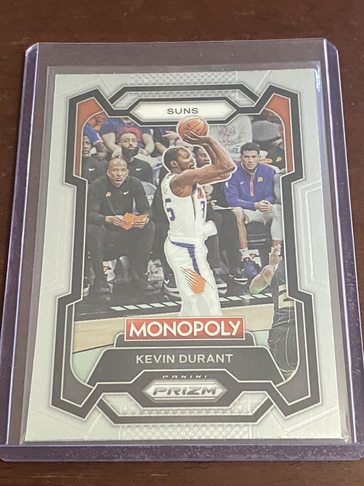 2023-24 Prizm Monopoly Kevin Durant Silver Prizm #70 Suns