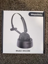 Mopchnic KH113M Black Wireless On the Ear Mono Bluetooth Headset With Manual