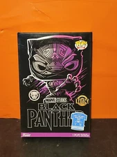 Funko Pop Tees Marvel Studios Legacy Collection Black Panther ~ Small SM S NIB