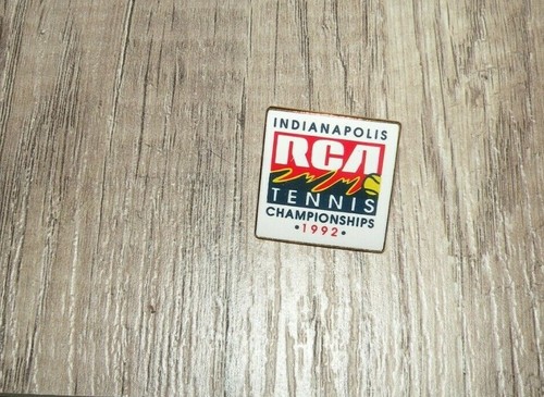 Vintage 1992 Indianapolis RCA Tennis Championships Anstecknadel Neu