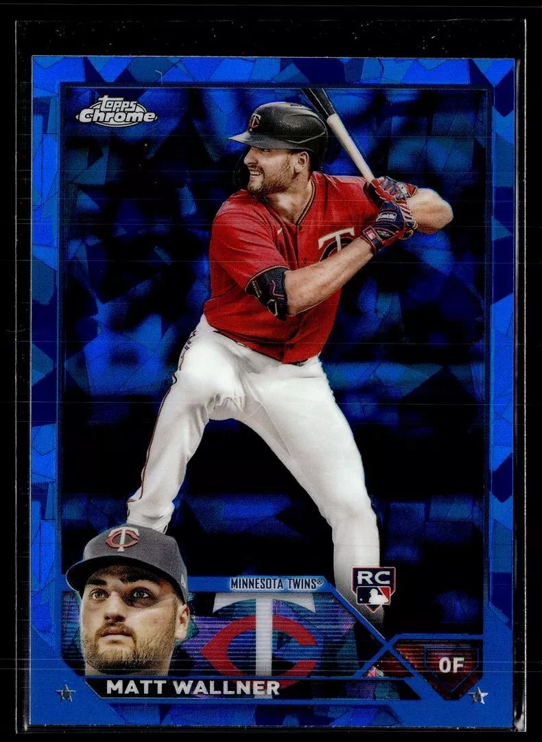 2023 TOPPS CHROME SAPPHIRE 448 Matt Wallner - Minnesota Twins RC