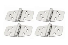 4X Stainless Steel Marine Boat Hinges 3" *1.5" Strap Hinges Heavy Duty