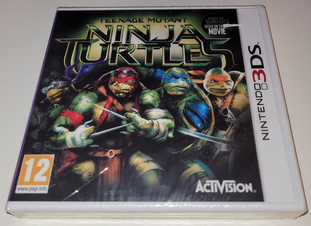 Nintendo 3DS – Teenage Mutant Ninja Turtles – UKV – Neuf Sous Blister