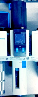 FESTO MS6-LFR-1/2-D7-C-R-V-AD1-AS DIGITAL AIR PRESSURE REGULATOR NEW!! READ!!