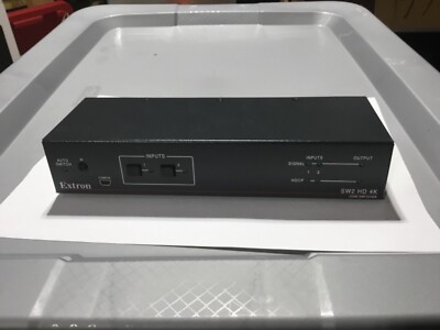 Extron SW2 HD 4K HDMI Input Switcher w/Power Supply