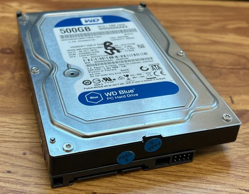 Western Digital WD Blue 500GB 3.5" SATA Hard Drive WD5000AAKX 2060-771640-003 - Picture 3 of 5