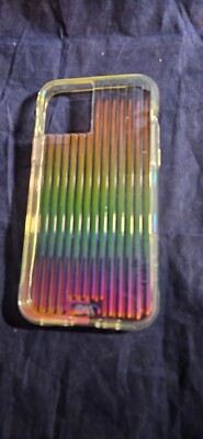 Case-Mate Tough Groove Case for iPhone 11 Pro (5.8-inch) Iridescent Clear (15406