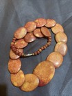 Vintage Coral Disk Bead — photo 2