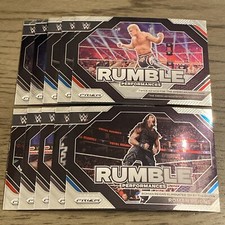 RUMBLE PERFORMANCES 2024 Panini Prizm WWE Wrestling Cards You Pick/Choose!