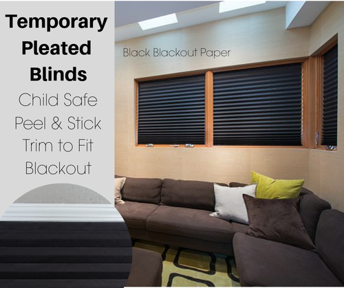 blackout paper blinds