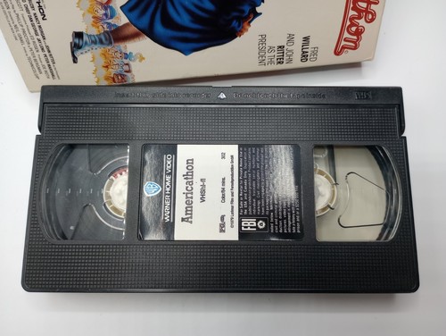 Americathon (1985) - RARE VHS w/John Ritter, Meatloaf, George Carlin, E.Costello - Picture 6 of 8