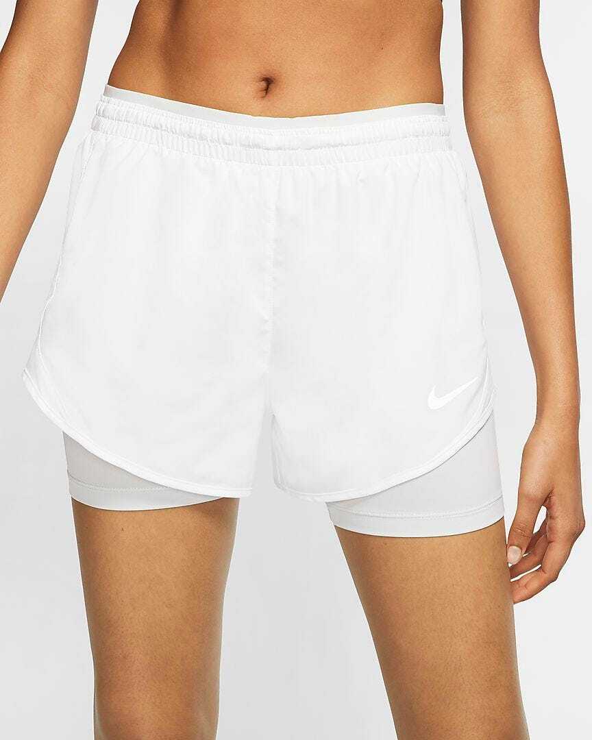 NWT Nike Women's Dri-Fit Tempo Flex 2 in 1 Running Shorts 2XL White BV2955 | eBay
