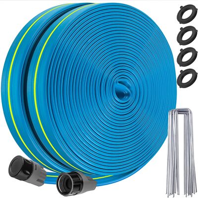 Sprinkler Soaker Hose 100FT - Heavy Duty Sprinkler Hose, Efficient Saving Water 