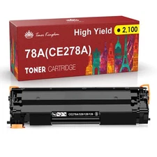 1PK Black Toner Cartridges For HP CE278A LaserJet Pro M1536dnf P1650 P1606dn