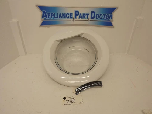 Whirlpool Washer 8182989 WPW10135912 8182187 W10322338 Door Assy Used