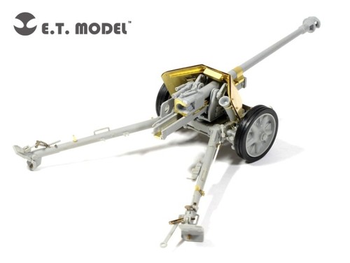 ETMODEL E35-071 WWII pistola anticarro tedesca 7,5 cm Pak 40 per kit DRAGON - Foto 4 di 12