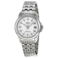 Bulova 96m121 Women Mother Of Pearl Dial Stainless Steel Bracelet Date On Hour 3 Bulova 96m121 Women Mother Of Pearl Dial Stainless Steel Bracelet Date On Hour 3