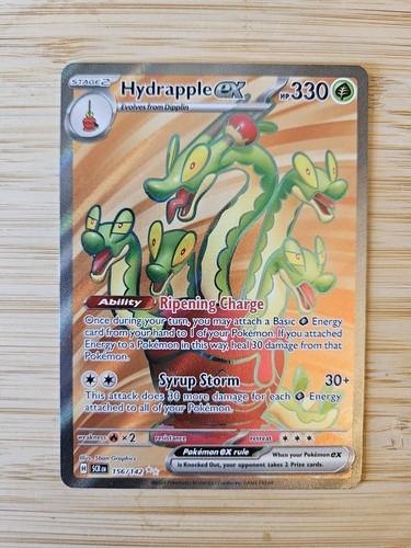 Hydrapple ex 156/142 Stellar Crown (SCR) NM Full Art Pokemon Card